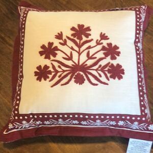 Place & Time throw pillow 18 x 18”